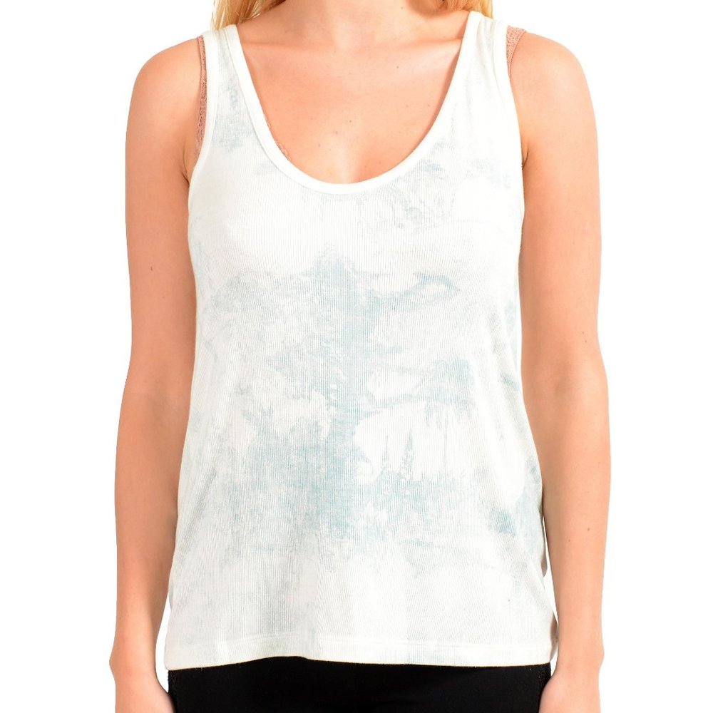 Maison Margiela MM6 Women's Graphic Print Tank Top